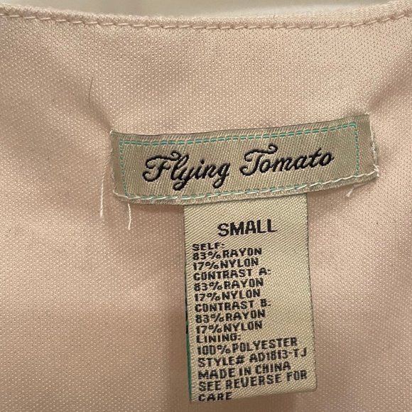 Flying Tomato color block maxi dress, SMALL   NWOT - Picture 6 of 6